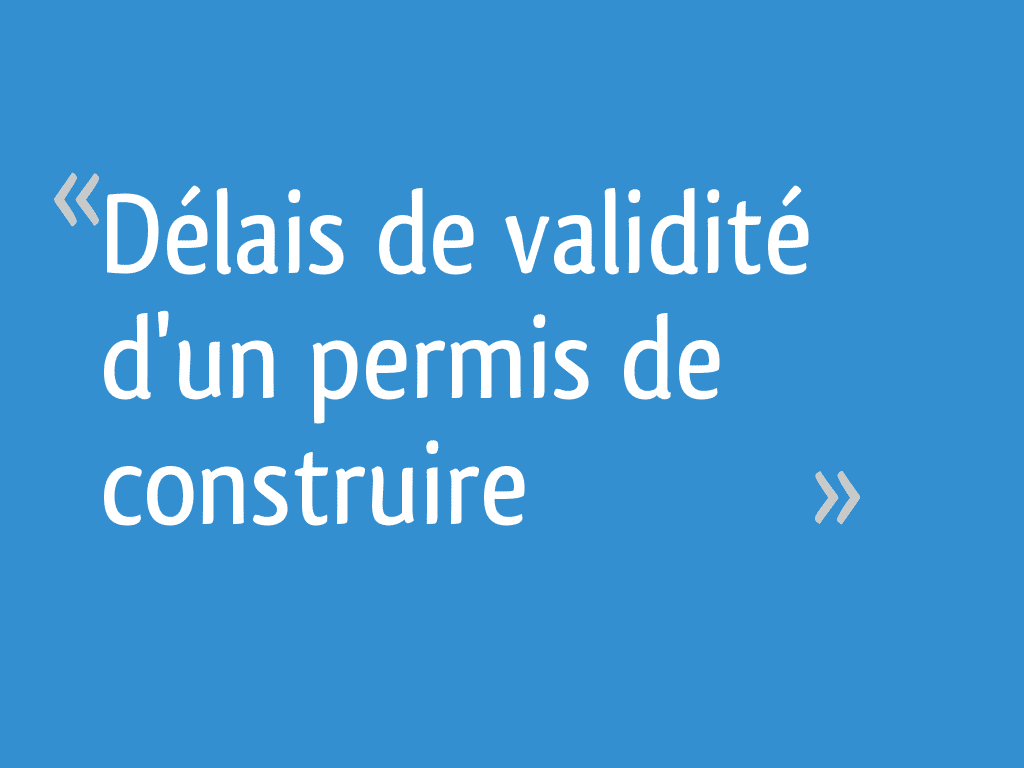 découvrez tout ce qu'il faut savoir sur les délais et la validité des permis de construire en france. informez-vous sur les étapes essentielles, les délais d'instruction, et la durée de validité pour mener à bien vos projets de construction.